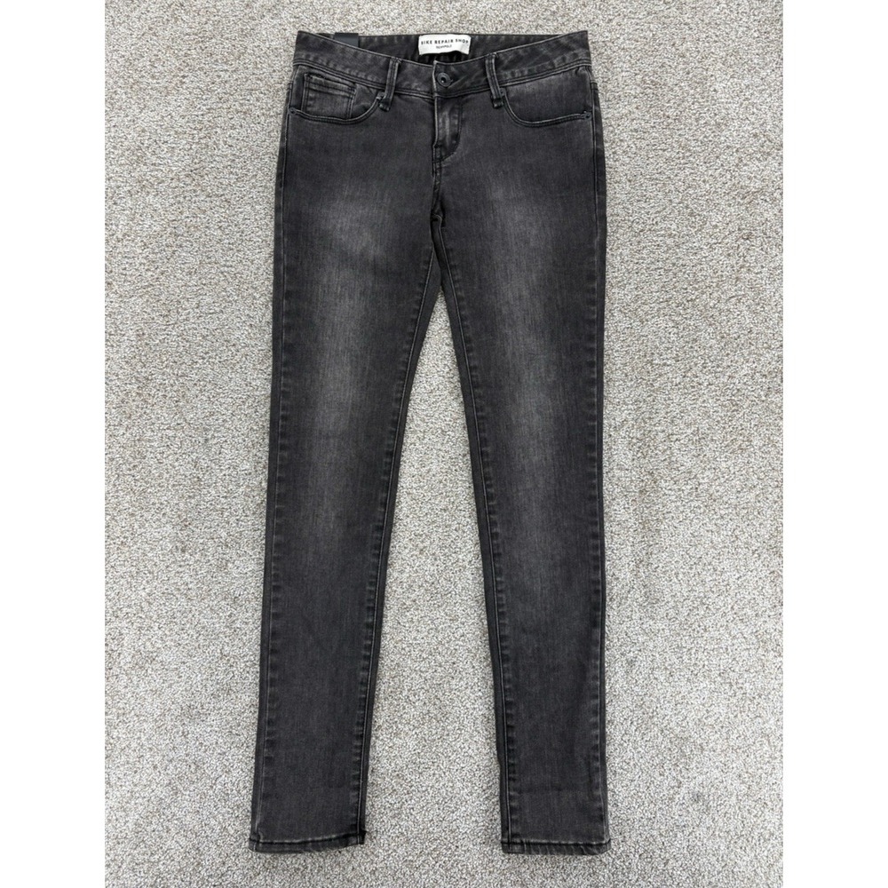 Beanpole Korea Bike Repair Shop Skinny Jeans Women's US‎ Size 2 in Vintage Black